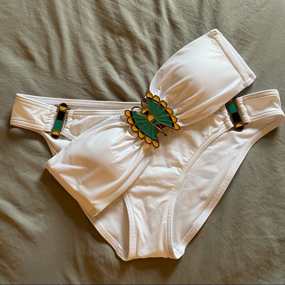 Brand New White Butterfly Bikini VS Swim